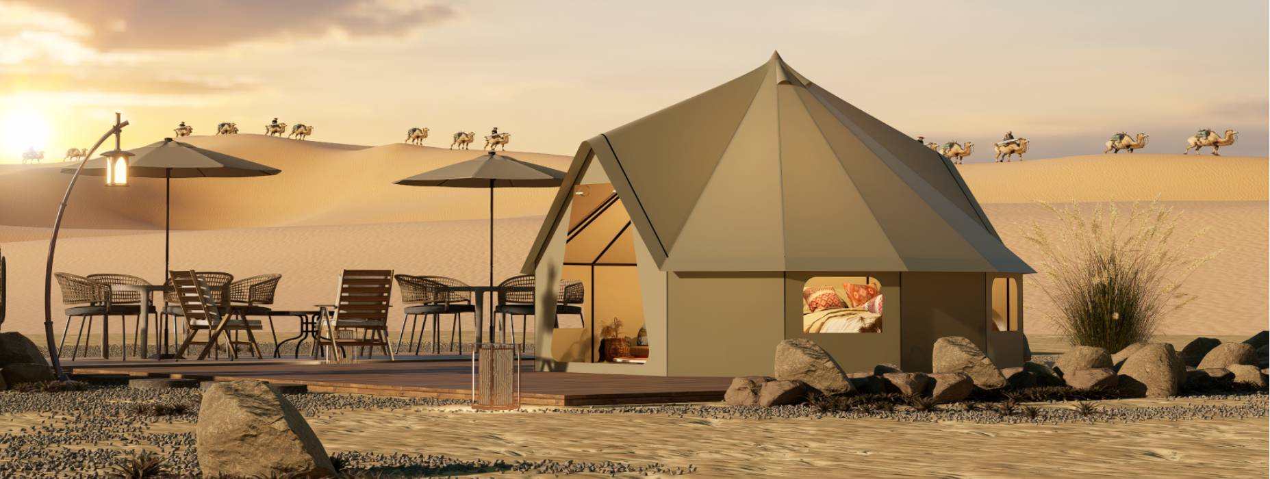 宁蒗露营酒店帐篷产品